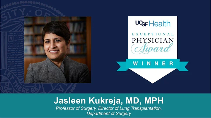 2025 Exceptional Physician Award Winner Jasleen Kukreja