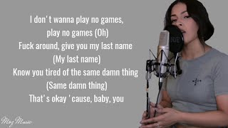 Chris Brown - No Guidance ft. Drake | Jade Katya cover (lyrics )