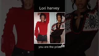 Just remember that you are the prize. Lori Harvey makeup look makeup loriharvey style fashion