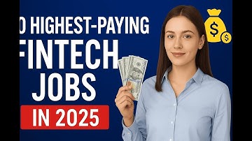 💰 Top 10 Fintech Careers That Pay the Most | Best Jobs in Finance + Tech
