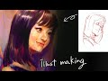 【厚塗り】似顔絵師が二時間くらいで橋本環奈を描いてみた【procreate】
