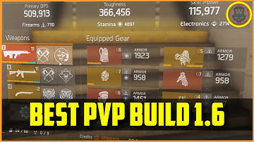 The Division - Best PVP Build 1.6 + gameplay