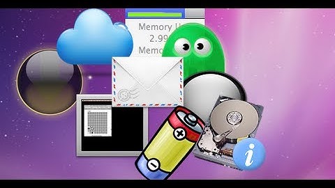 Free OS X Menubar Apps - en