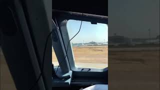 PIA Airbus A320 landing at Karachi International aiport