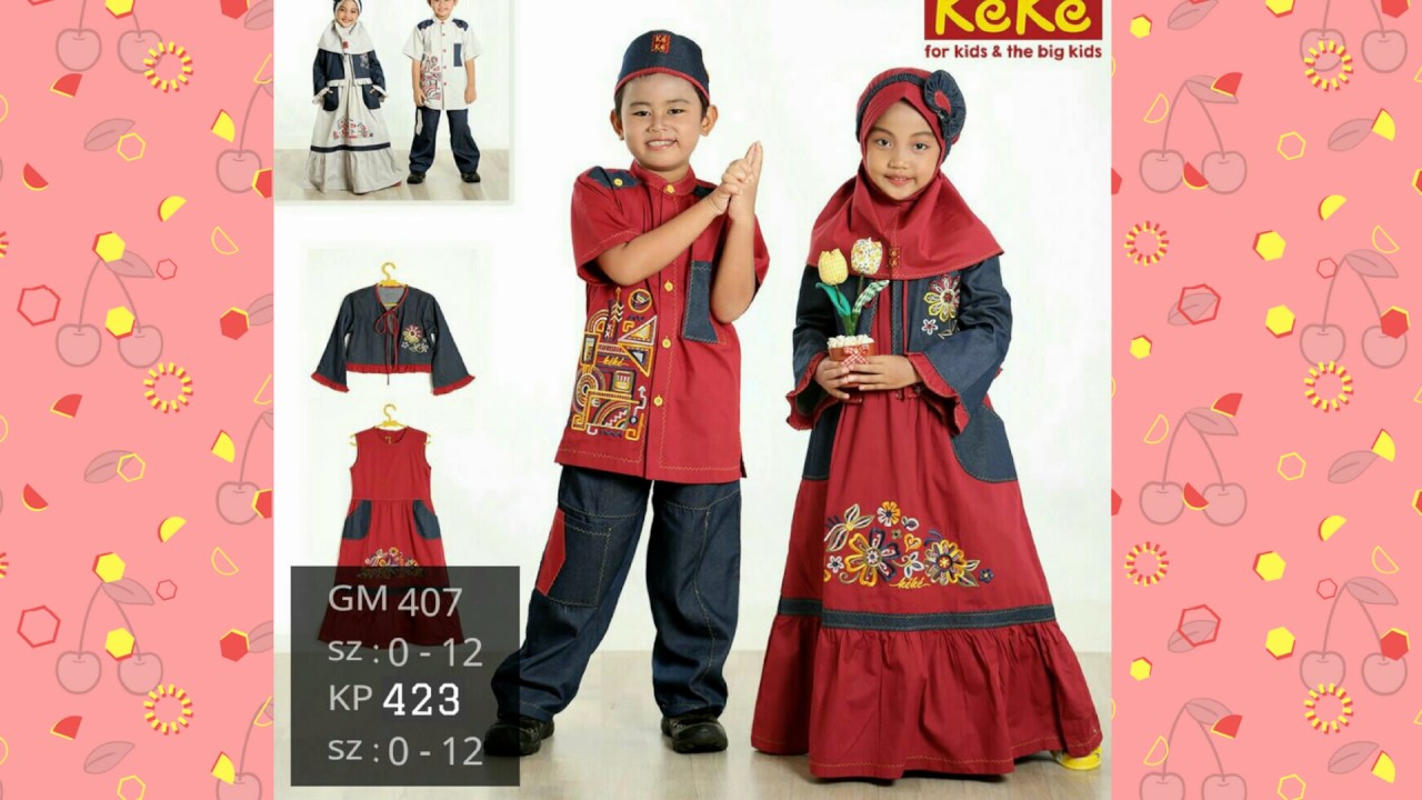 WA 0821 3898 4178 Agen Baju Muslim Anak Keke Palembang 