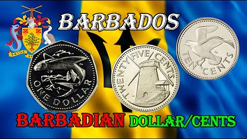 BARBADOS COINS - BARBADIAN DOLLAR & CENT - Hard to find - WORTH COLLECTING