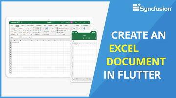 Create an Excel Document in Flutter