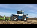 Big Ford Tractors Ploughing All Sound V8 Diesels