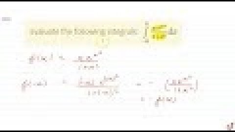 JEE MAINS 2018 Evaluate    the following integrals: `int_(-a)^a(xe^x^2)/(1+x^2)dx`