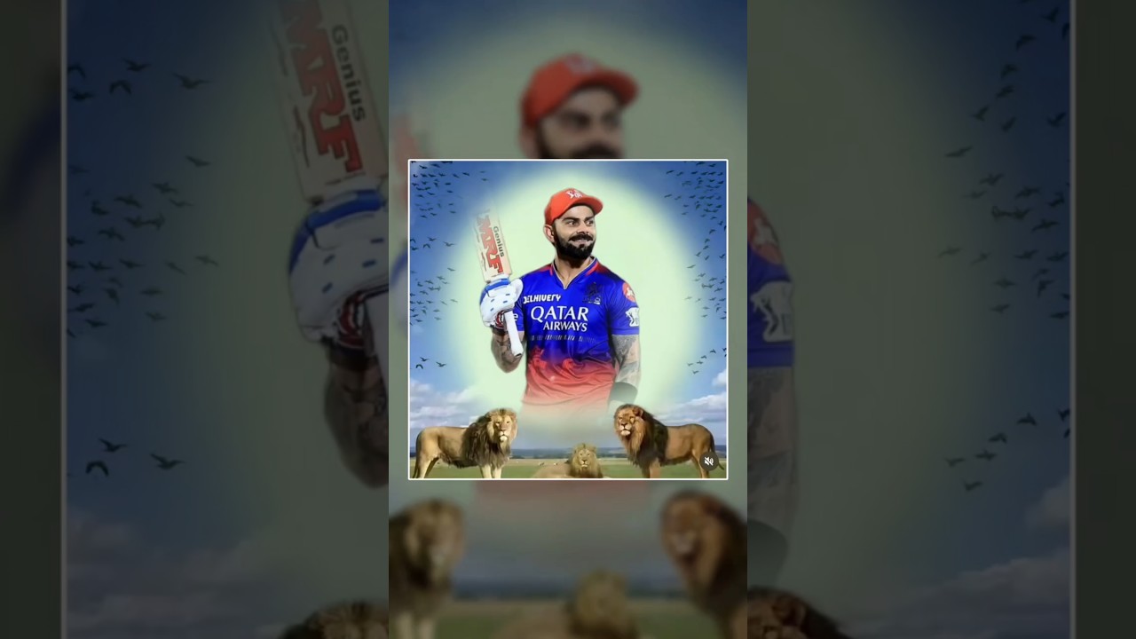 RCB Trending Lion Photo Editing Tutorial 😂 | Instagram Viral Photo Edit - IMOSTiC Zone