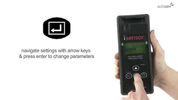 i-Sensor - Turning On & Settings