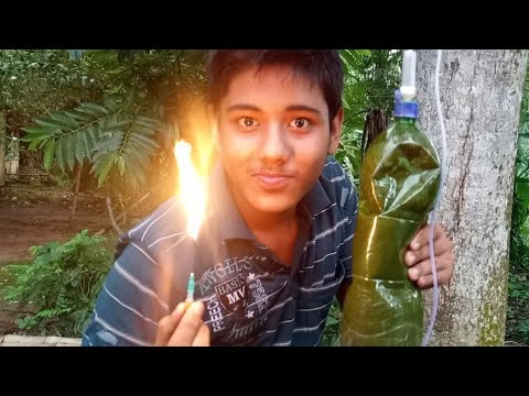 How To Make Mini Gobar Gas Plant At Home