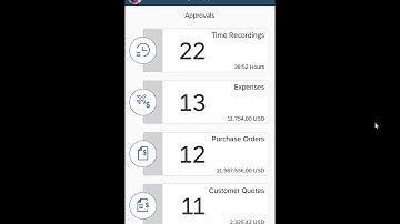 Mobile Manager Approval for SAP Business ByDesign Cloud ERP