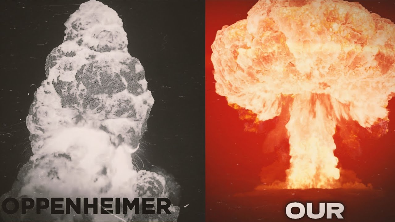 I Made Oppenheimer's Nuclear Explosion Look REAL Using Only VFX