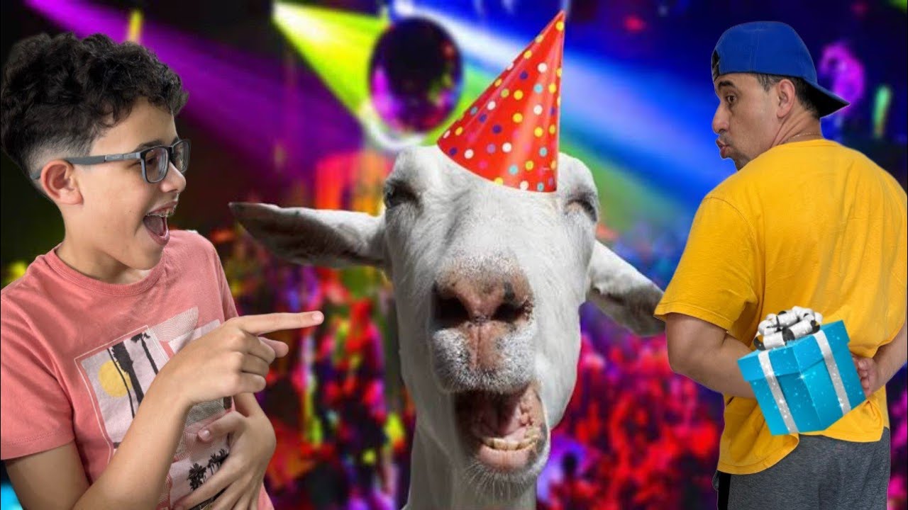 COMEMORANDO O ANIVERSÁRIO DA CABRA MALUCA GOAT SIMULATOR