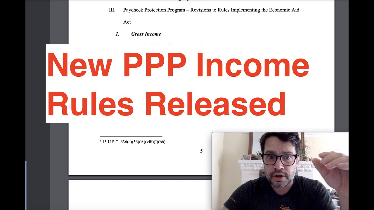 New PPP Rules Released by SBA and EIDL Grant Email Updates YouTube