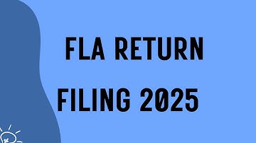 FLA Return Filing under FEMA | RBI Compliance for FDI & ODI Entities