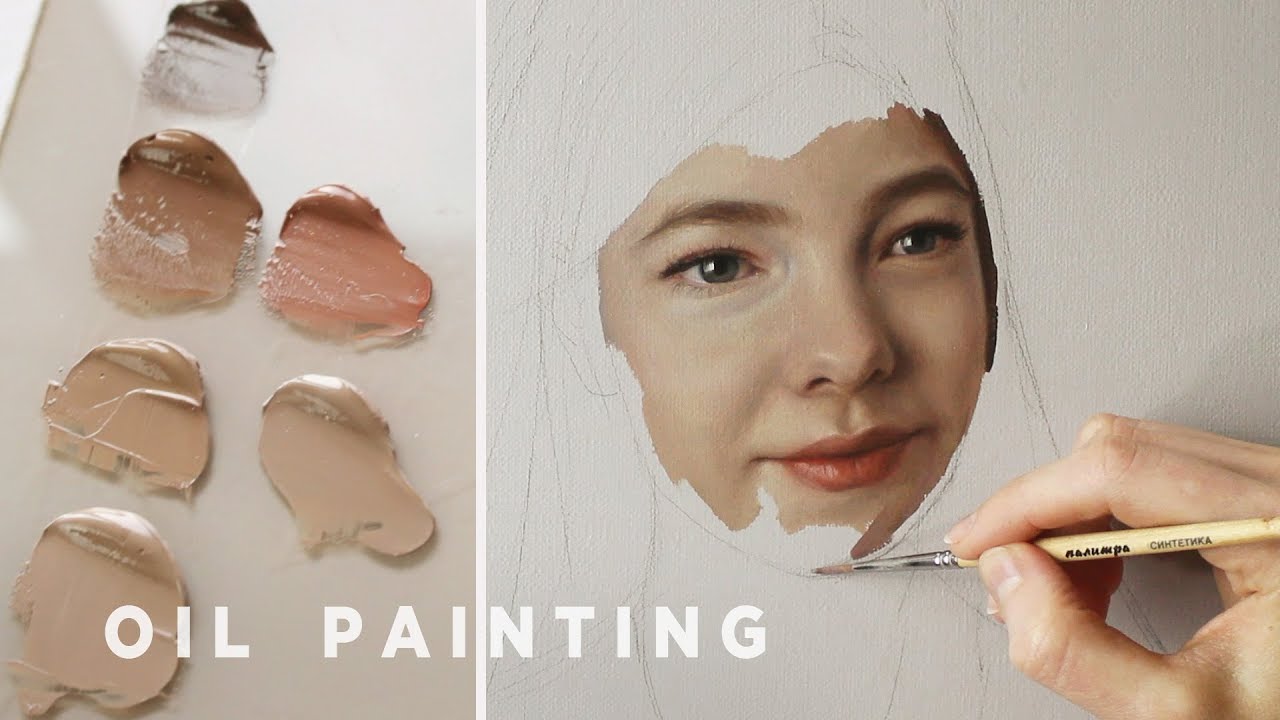 FIFTY SHADES OFSKIN - How to mix CAUCASIAN flesh tones by ART Tv 