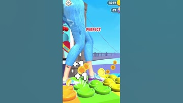 ASMR Tippy Toe Try Again |tippy toe3D  level 263 #Xshorts #tippytoe #satisfying#asmr