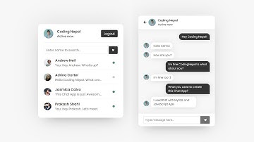 Chat Application using PHP with MySQL & JavaScript