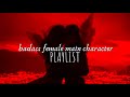 you’re the badass female character (mini playlist)