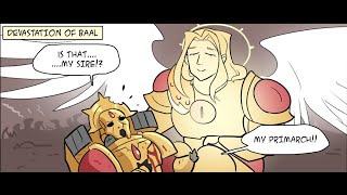 Dante And Sanguinius A Warhammer 40K Comic Dub