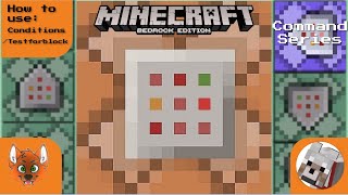 Testforblock and Conditions | Minecraft Command_Blocks