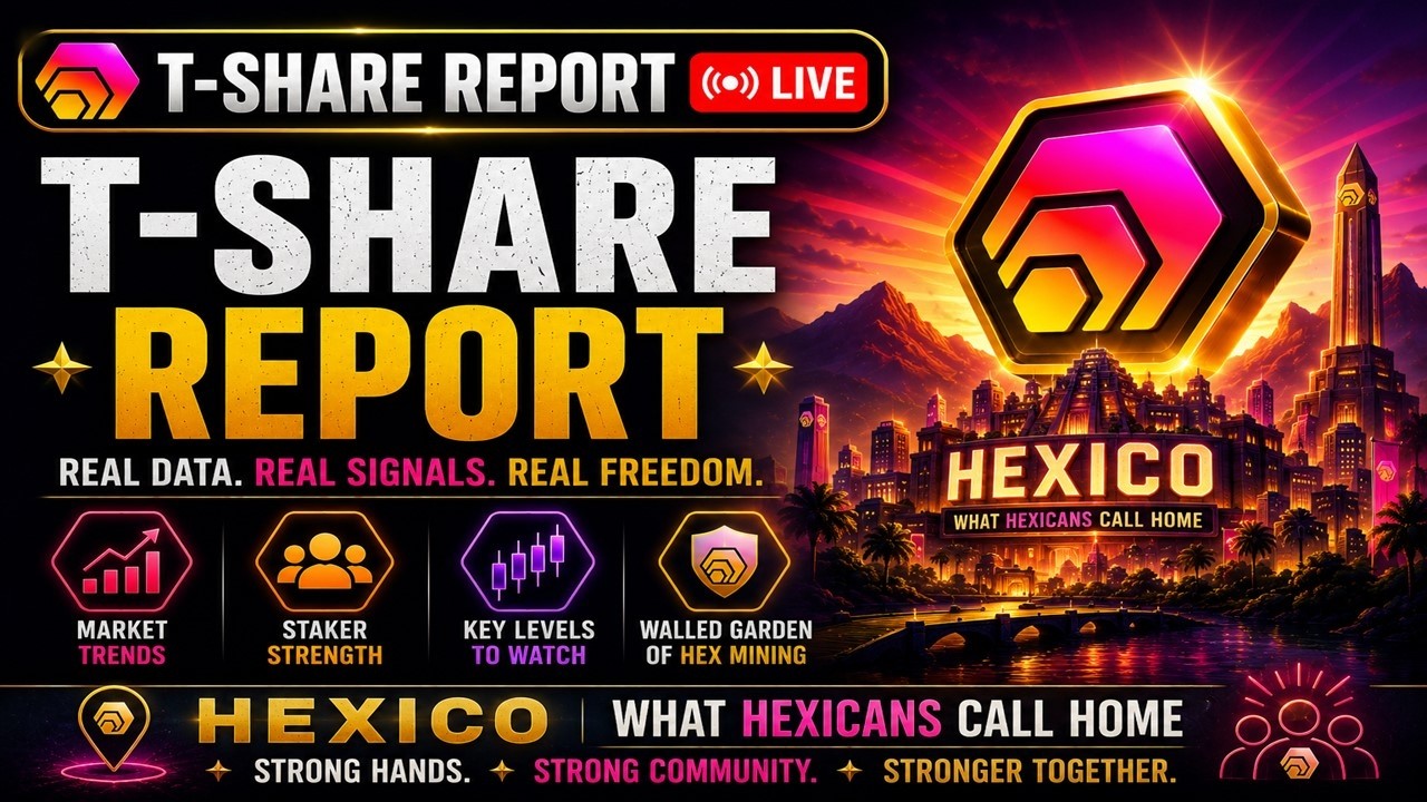 HEX T-Share Report | What Real DEFI Looks Like