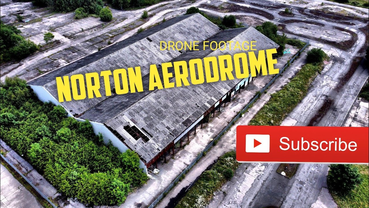 DRONE URBEX: NORTON AERODROME (SHEFFIELD)