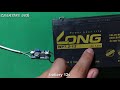 How To Make 12V Battery Charger with Xl6009 - Homemade - Module xl6009 dc to dc - 5v to 12v