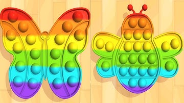 Pop Us! Popping Gameplay! very satisfying and relaxing ASMR games