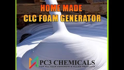 PC3 CLC Foam Generator – Complete Guide for Lightweight Concrete Production