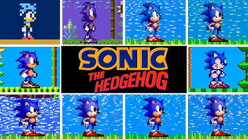 Sonic The Hedgehog Versions Comparison [Official, Hacks & Fan-Games]