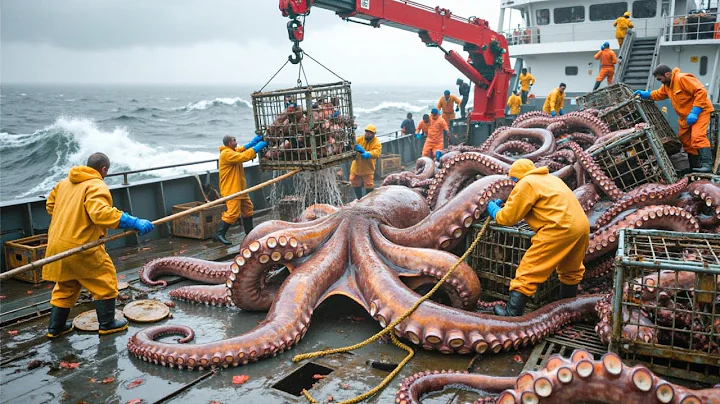 How Japanese Fishermen Catch Millions of Octopus in the Deep Sea