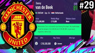 HUGE TRANSFER OFFER! | FIFA 22 Modded Kits | Manchester United FIFA 21 Career Mode Ep29