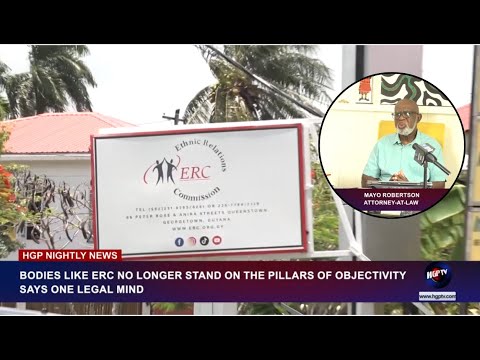 BODIES LIKE ERC NO LONGER STAND ON THE PILLARS OF OBJECTIVITY-—SAYS ONE LEGAL MIND