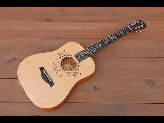 Taylor Swift Baby Taylor Guitar Unboxing Review - YouTube