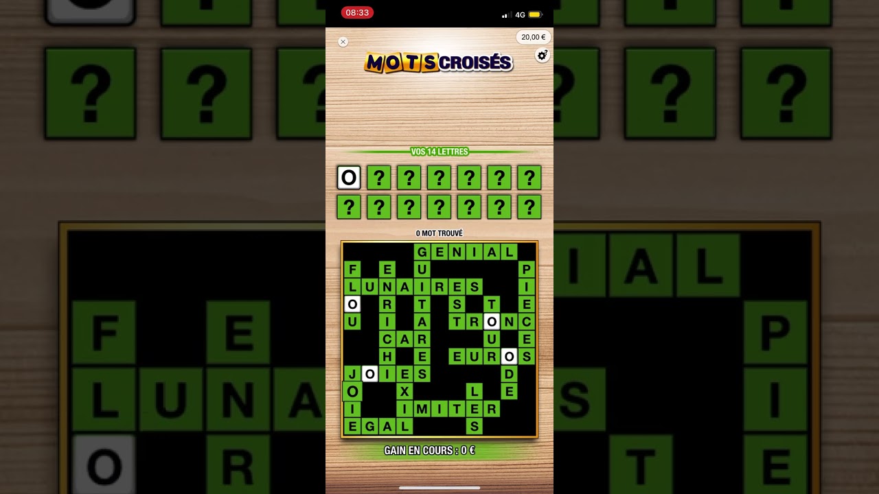 Mots croisés 😎🍀💥