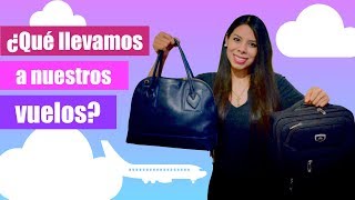 Bolsa y maletín de un sobrecargo // Todo lo que debes llevar