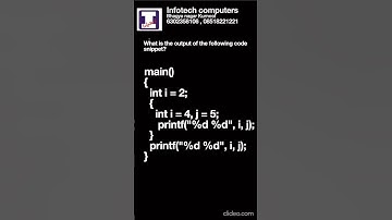 32 C Quiz    Infotech Computers Bhagyanagar Kurnool 6302358106, 08518221221 #CodeQuiz#ShortsQuiz#c
