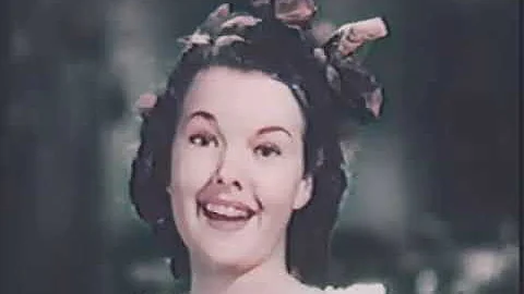Soundie "I know Somebody Who Loves You," Gale Storm, Colorized, Music Video