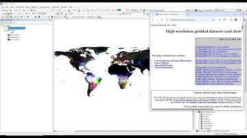 CRU climate data download and visualization part-1