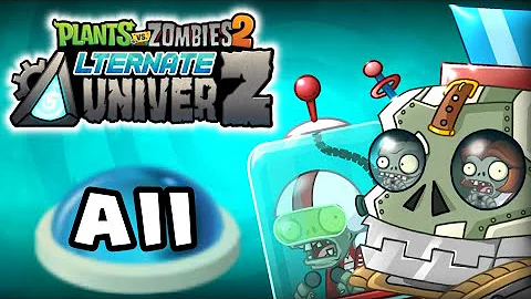 Plants vs. Zombies 2: Alternate UniverZ: Far Future I-X Level Reworks