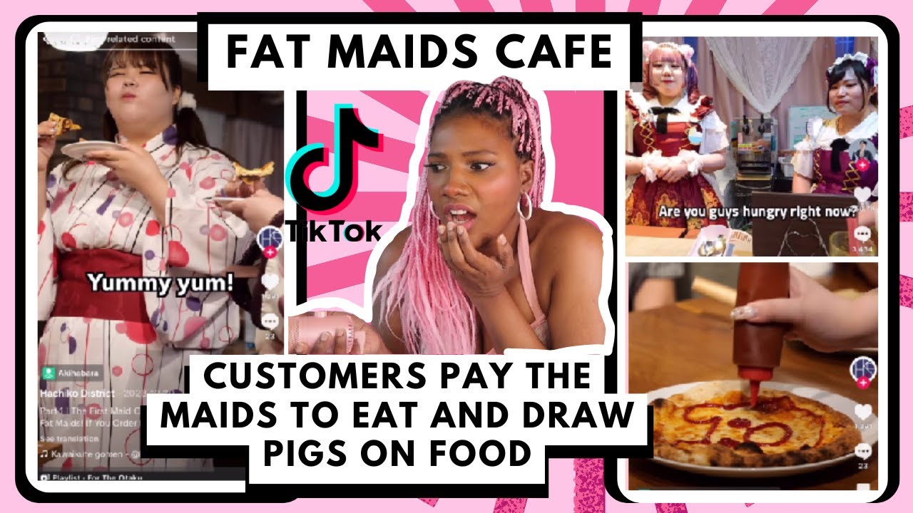 Это кафе FAT Maids в Японии становится вирусным... И это странно!😱