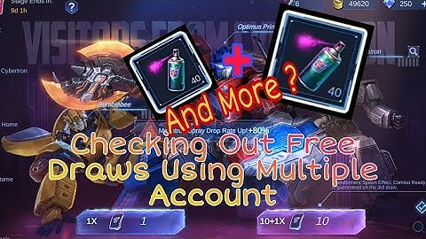 PHASE 3, FREE TICKETS MLBB X TRANSFORMER DRAW EVENT- MOBILE LEGENDS