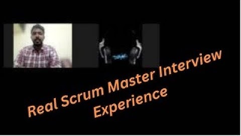 Scrum Master Live Interview #4 | Real Time Interview for Experienced Scrum Master Role