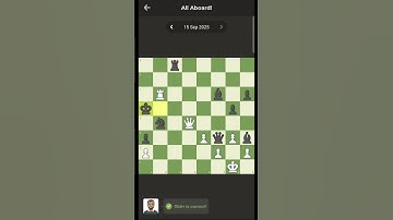 daily chess puzzle / 15sep2025 #chess #chesspuzzlebishop #gothamchess