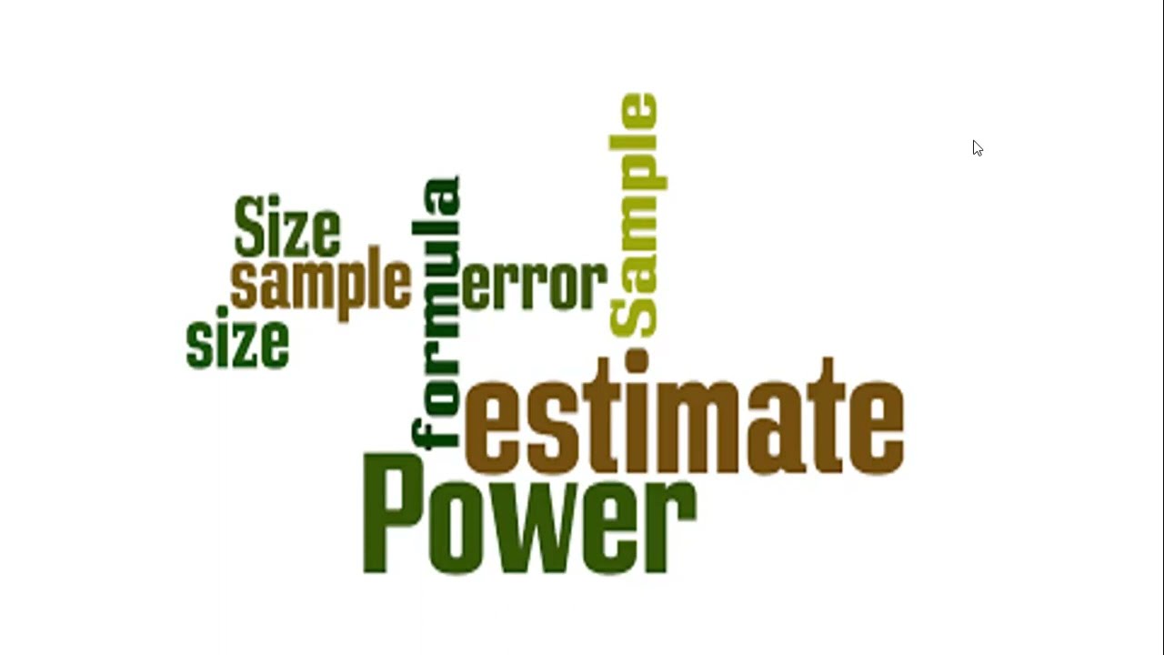 Sample Size Estimation For Finite And Infinite Population Youtube