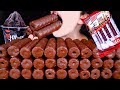 ASMR KITKAT OREO CHOCOLATE ICE CREAM DESSERT MUKBANG 킷캣 초콜릿 아이스크림 먹방チョコレートア イスクリーム 咀嚼音 EATING SOUNDS