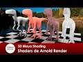 3D Maya 273 Shading Shaders de Arnold Render